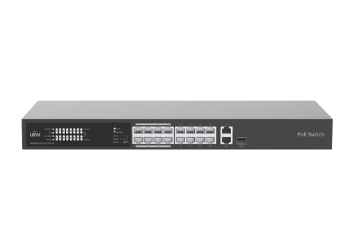 Uniview® UNV 16-Port PoE Network Transmission Switch
